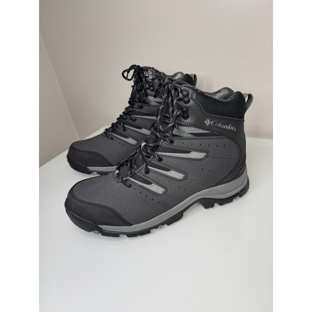 Columbia Gunnison II Omni Heat 200g Waterproof Boots Black BM0837-010 Size 14